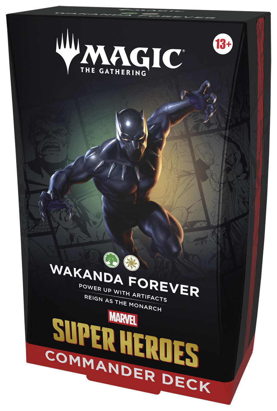 MTG Marvel Superheroes: Commander Decks Magic The Gathering