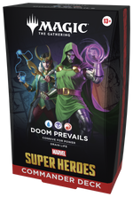 MTG Marvel Superheroes: Commander Decks Magic The Gathering