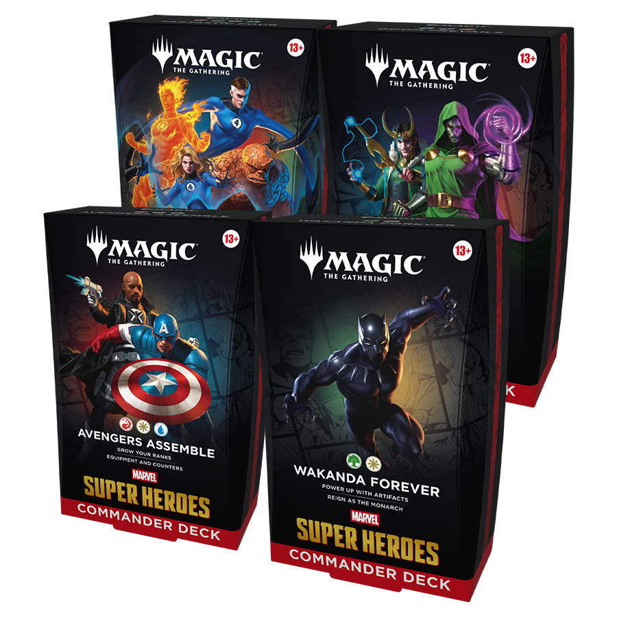 MTG Marvel Superheroes: Commander Decks Magic The Gathering