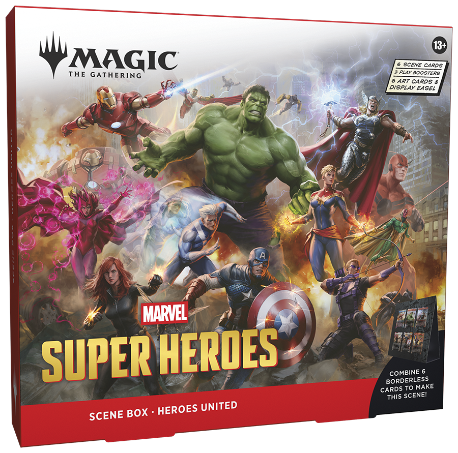 MTG Marvel Superheroes: Scene Boxes Magic The Gathering