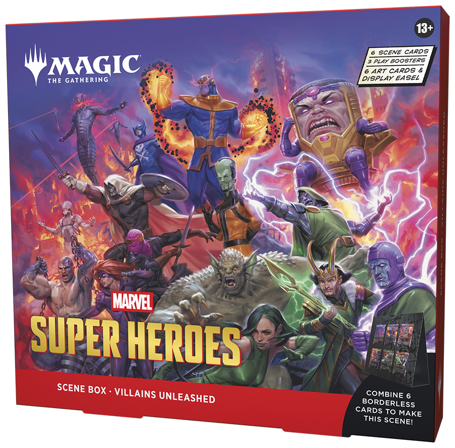 MTG Marvel Superheroes: Scene Boxes Magic The Gathering