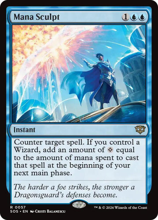 SOS - Secrets of Strixhaven - Mana Sculpt Magic The Gathering