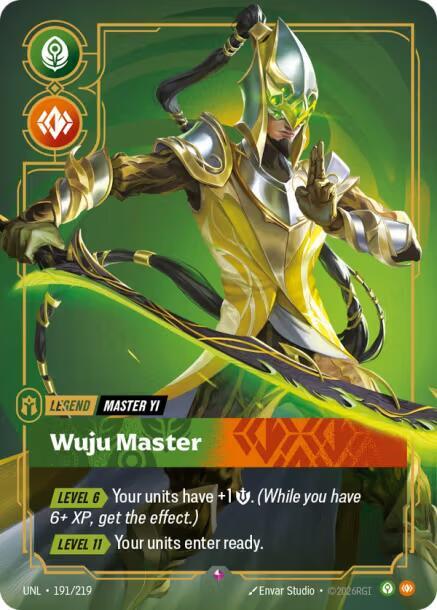 [UNL] - Riftbound: Unleashed - Master Yi: Wuju Master Riftbound