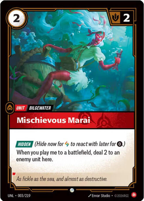 [UNL] - Riftbound: Unleashed - Mischievous Marai Riftbound