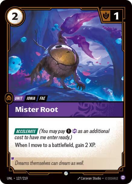 [UNL] - Riftbound: Unleashed - Mister Root Riftbound