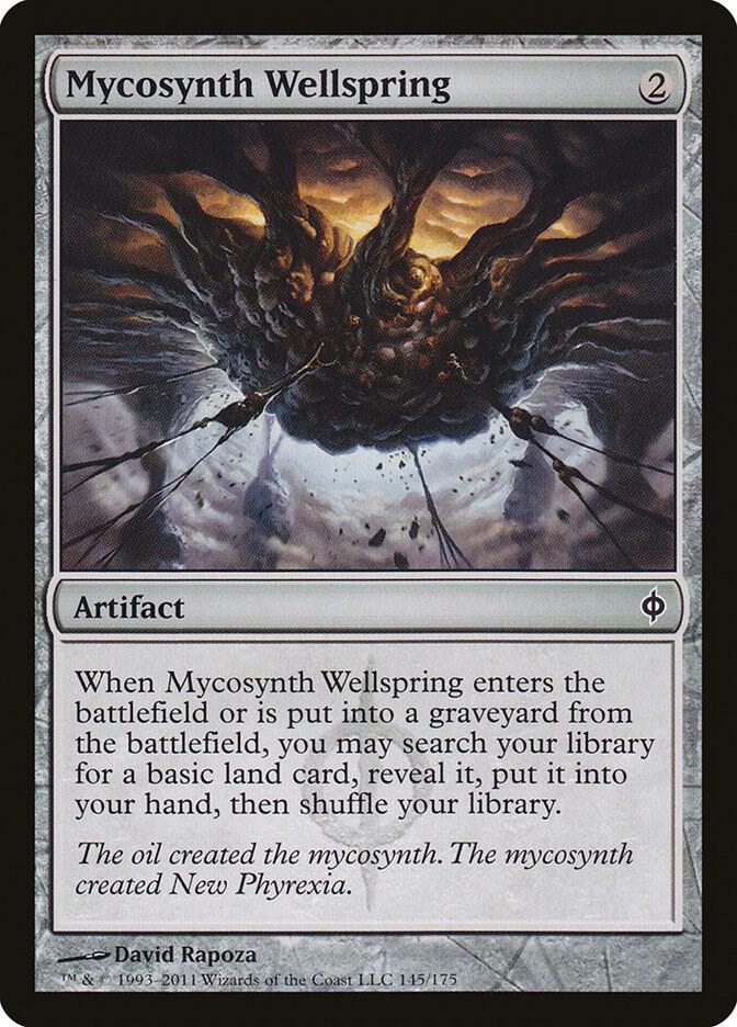 NPH - New Phyrexia - Mycosynth Wellspring Magic The Gathering