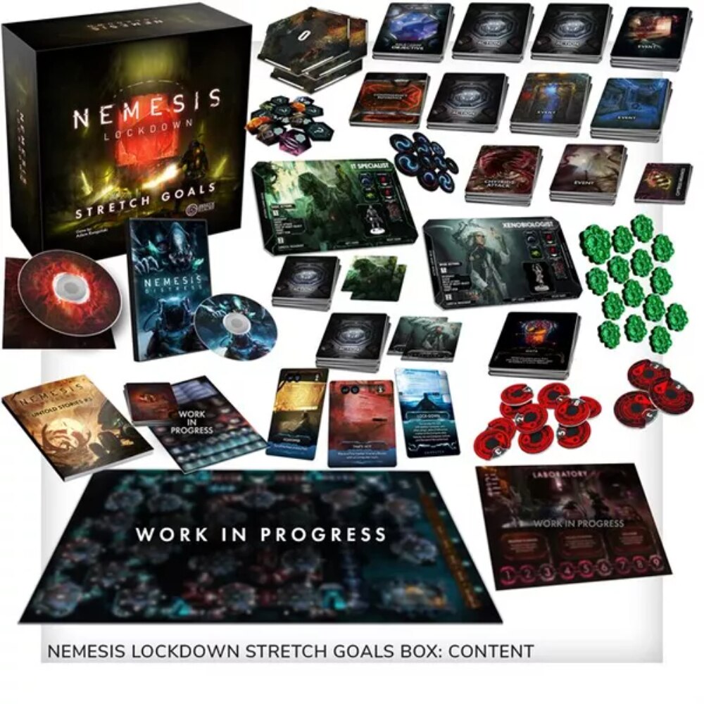 Nemesis Lockdown - Stretch Goals nemesis