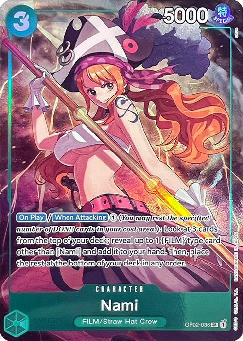 Nami (Super Rare Foil) [One Piece Promotion Cards] Armchair Generals