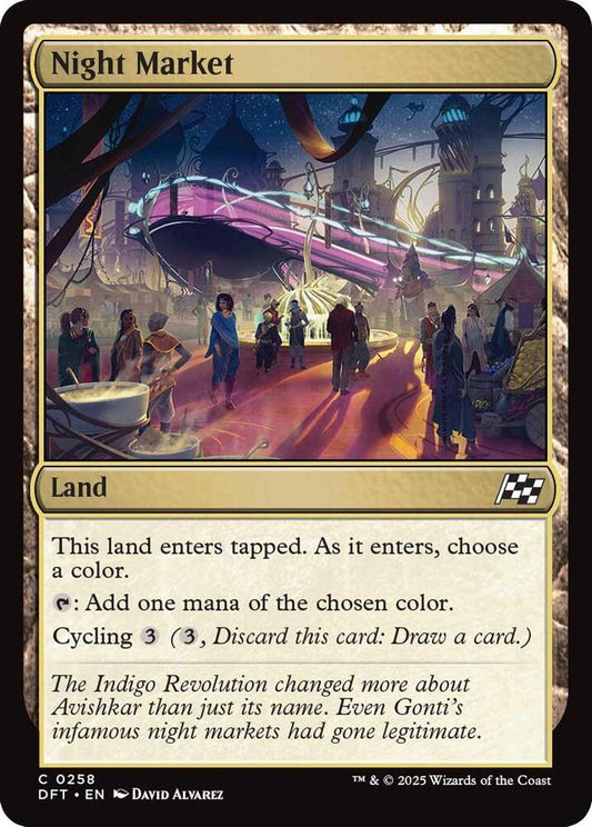 DFT - Aetherdrift - Night Market Magic The Gathering