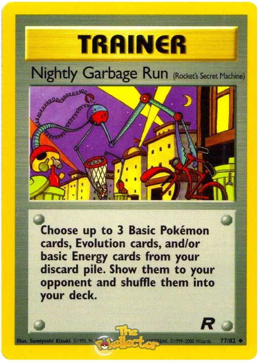 Nightly Garbage Run (77/82) [Team Rocket Unlimited] HEAVILY PLAYED Pokemon