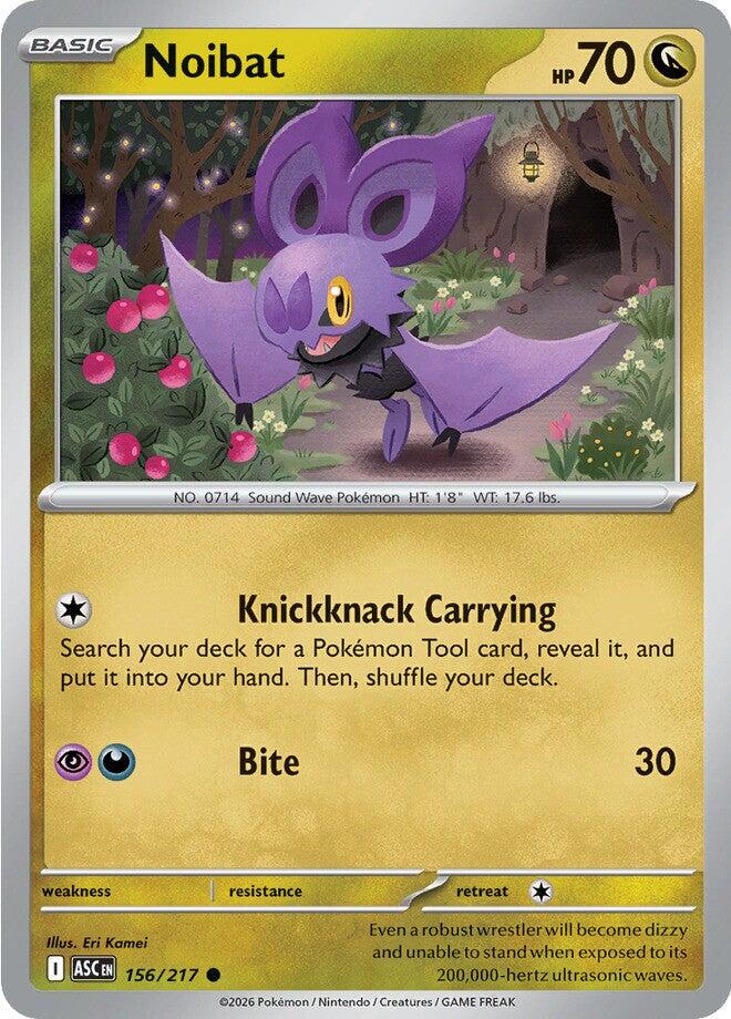 Pokemon - ME2.5 - ME: Ascended Heroes (ASC) - Noibat - 156/217 Pokemon