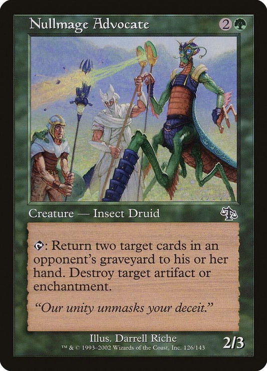 Nullmage Advocate - Judgment Armchair Generals