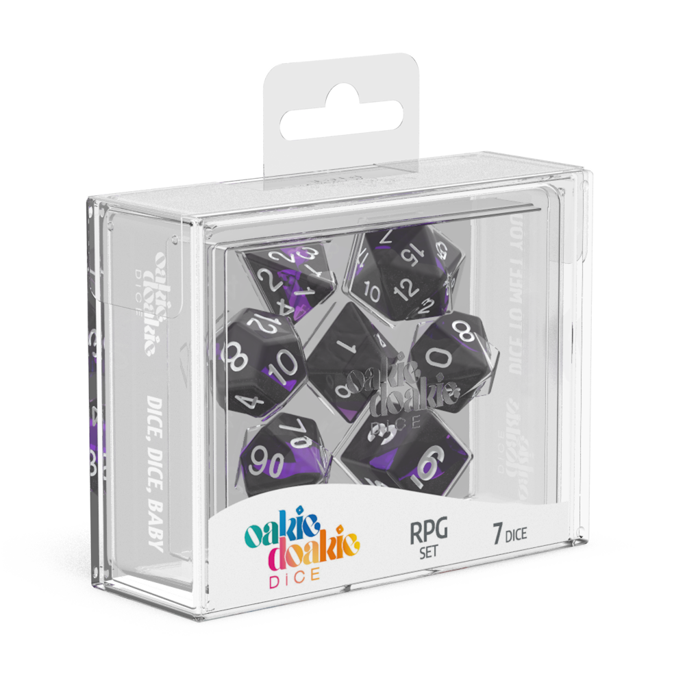 oakie doakie DICE RPG Set Enclave: Amethyst (7) Oakie Doakie