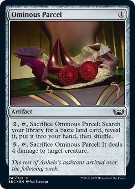 SNC - Streets of New Capenna - Ominous Parcel Magic The Gathering