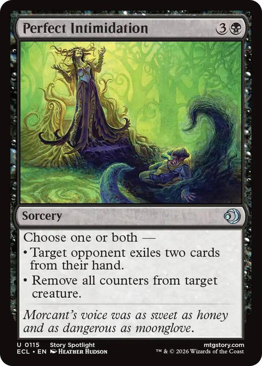 ECL - Lorwyn Eclipsed MTG Card - Perfect Intimidation Magic The Gathering