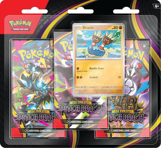Pokémon TCG: Mega Evolution - Pitch Black 3-Pack Pokemon