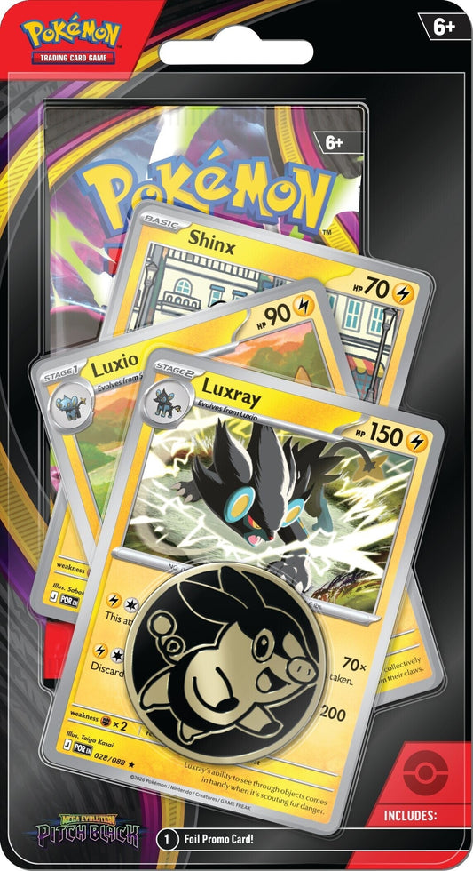 Pokémon TCG: Mega Evolution - Pitch Black Premium Blister Pokemon