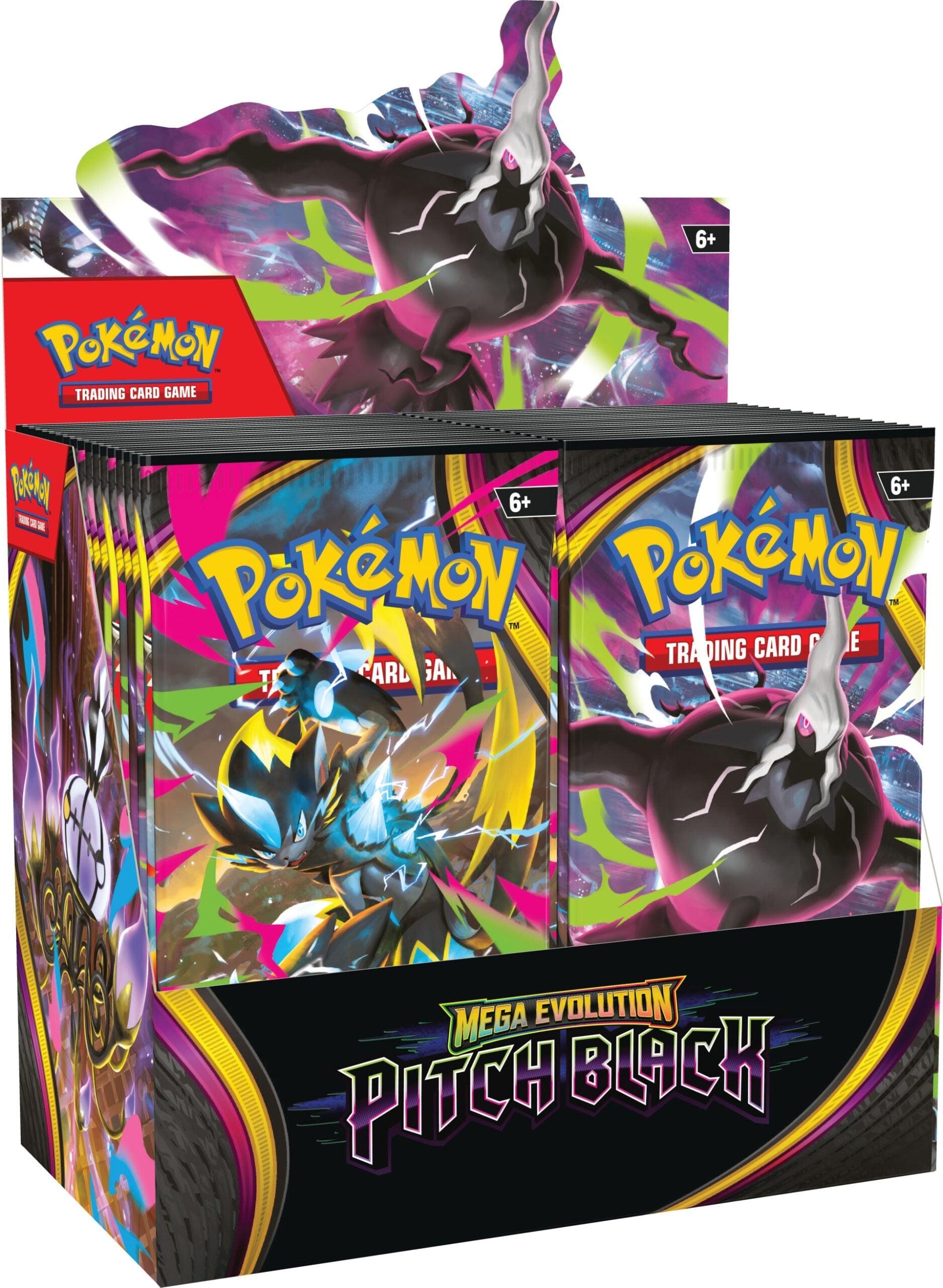 Pokémon TCG: Mega Evolution - Pitch Black: Booster Box Pokemon