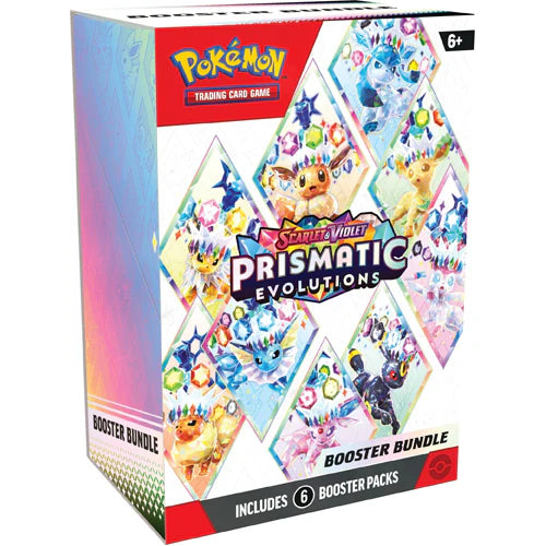 Pokemon: Scarlet & Violet Prismatic Evolutions: Booster Bundle Pokemon