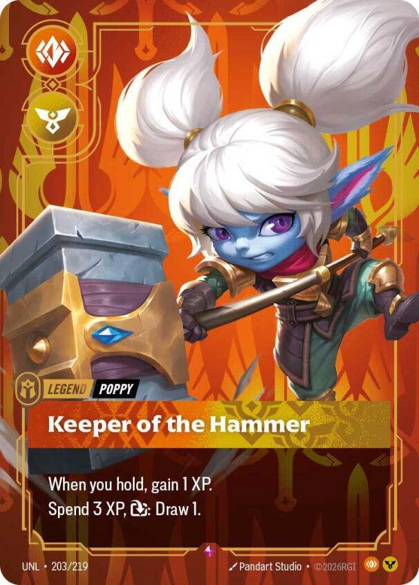 [UNL] - Riftbound: Unleashed - Poppy: Keeper of the Hammer Riftbound