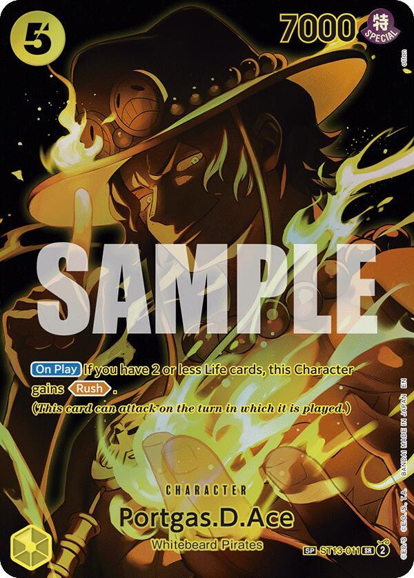 Portgas.D.Ace (SP) (Super Rare Foil) [Legacy of the Master: OP-12] Armchair Generals