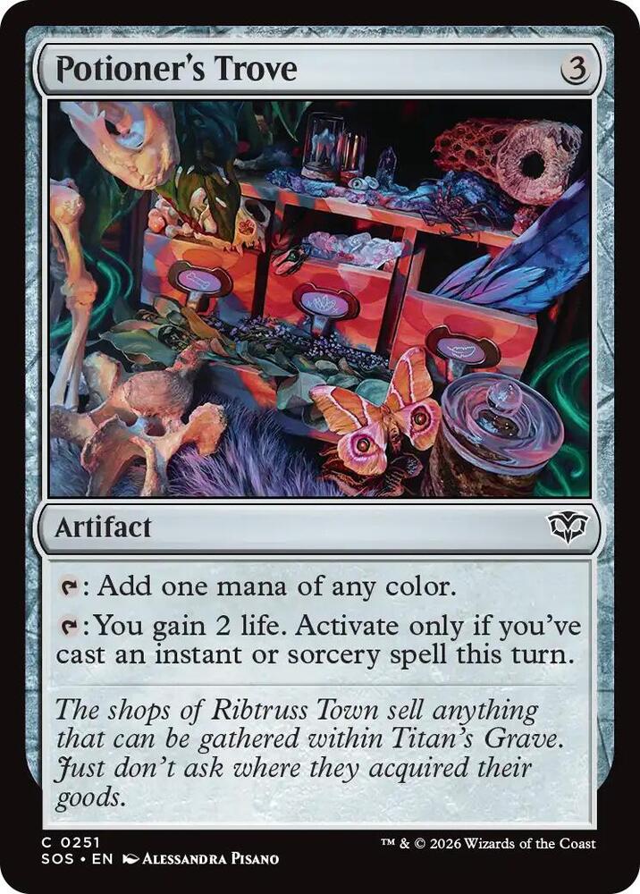 SOS - Secrets Of Strixhaven - Potioner's Trove Magic The Gathering