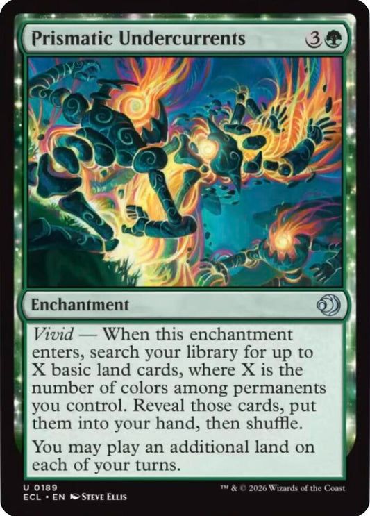 ECL - Lorwyn Eclipsed MTG Card - Prismatic Undercurrents Magic The Gathering