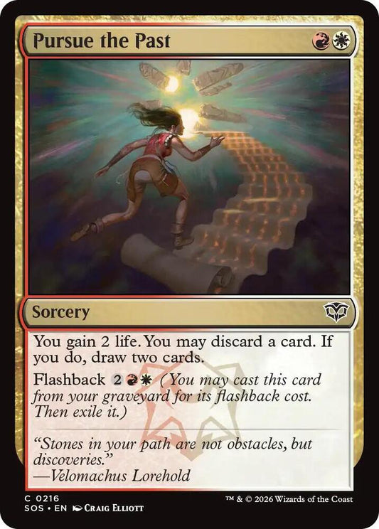 SOS - Secrets Of Strixhaven - Pursue the Past Magic The Gathering