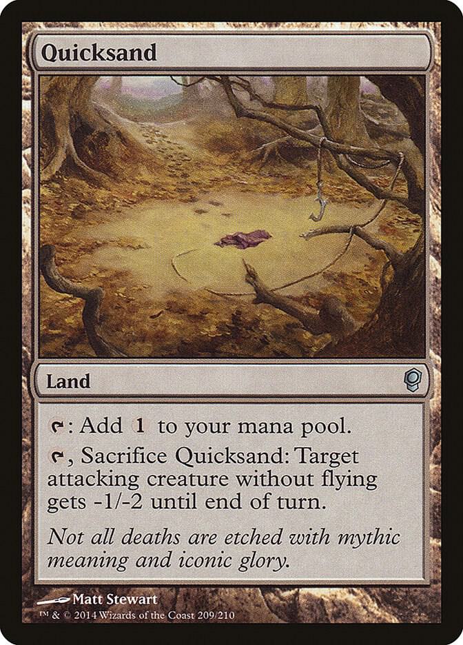 CNS - Conspiracy - Quicksand Magic The Gathering