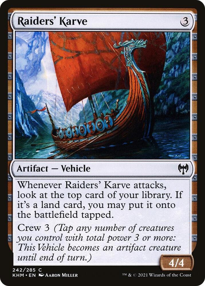 KHM - Kaldheim - Raiders' Karve Magic The Gathering