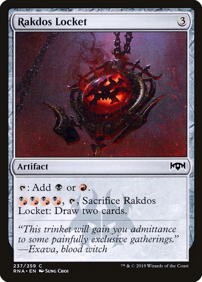 RNA - Ravnica Allegiance - Rakdos Locket Magic The Gathering