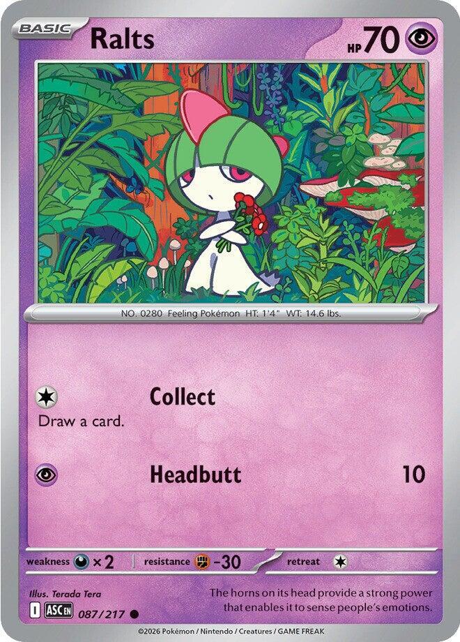 Pokemon - Ascended Heroes [ASC] - Ralts - 087/217 Pokemon