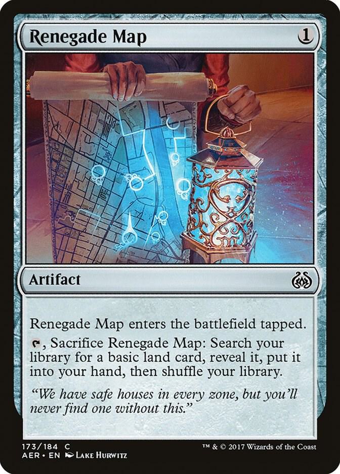 AER - Aether Revolt - Renegade Map Magic The Gathering