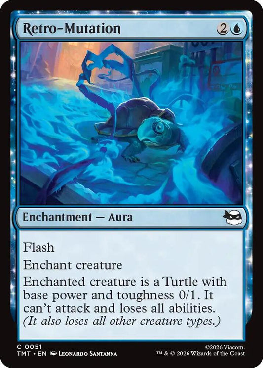 TMT - Teenage Mutant Ninja Turtles - Retro-Mutation Magic The Gathering