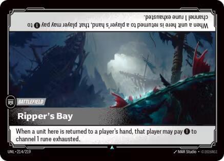 [UNL] - Riftbound: Unleashed - Ripper's Bay Riftbound