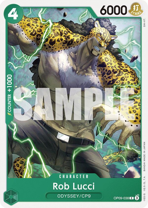 Rob Lucci - Emperors in the New World [OP09-038] One Piece