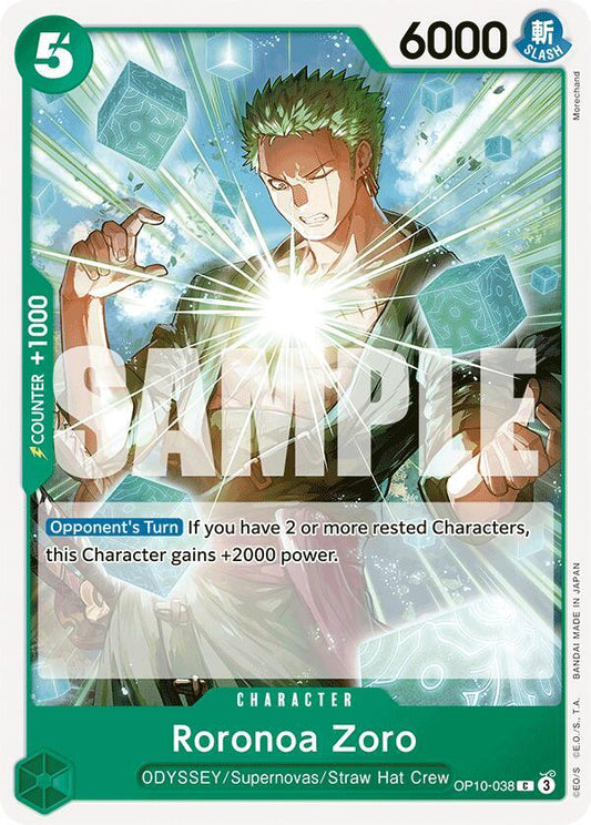 Roronoa Zoro - Royal Blood [OP10-038] (Simplified Chinese Version) One Piece