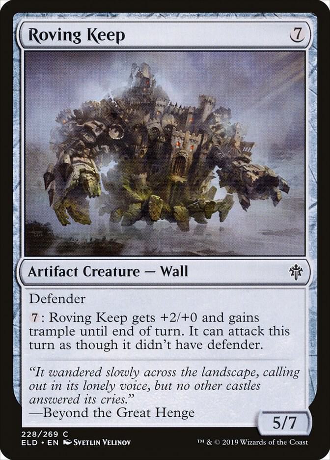 ELD - Throne of Eldraine - Roving Keep Magic The Gathering