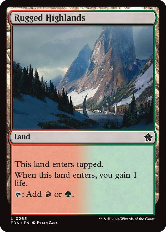 Rugged Highlands Magic The Gathering