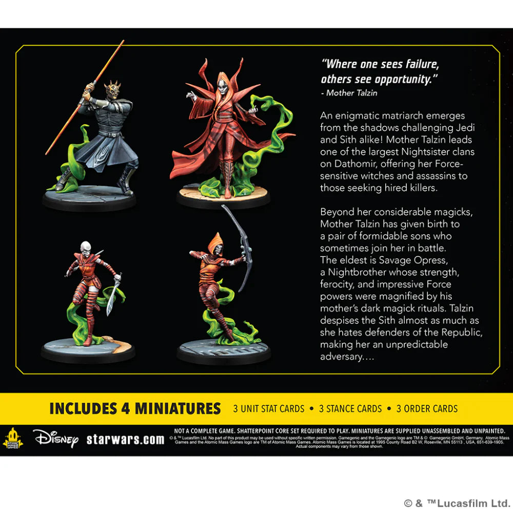 Star Wars Shatterpoint - Witches of Dathomir Squad Pack Star Wars