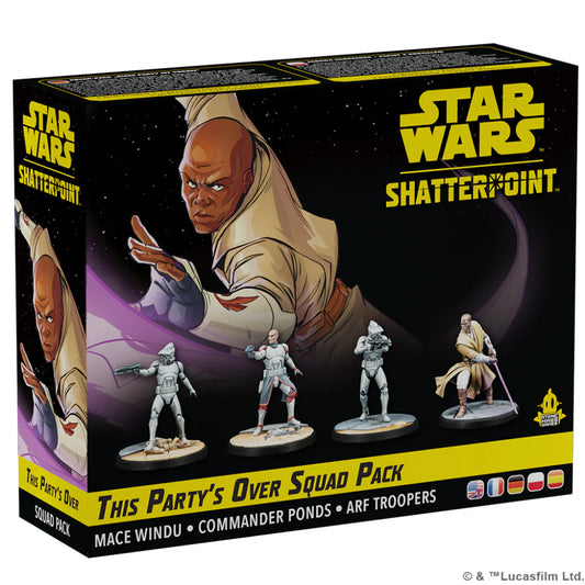 Star Wars Shatterpoint-this party's over squad pack Star Wars