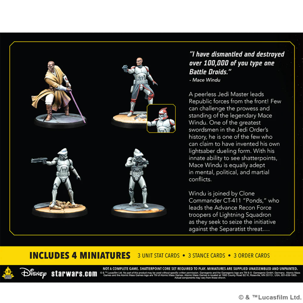 Star Wars Shatterpoint - This Party's Over Squad Pack Star Wars