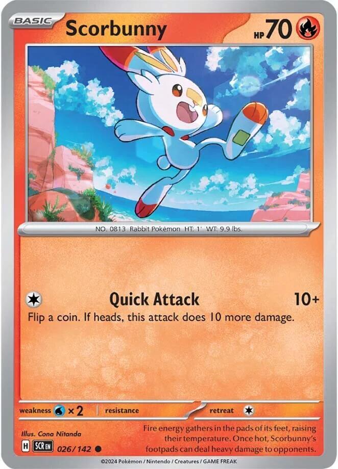 Pokémon - Ascended Heroes [ASC] - Scorbunny - 036/217 Pokemon