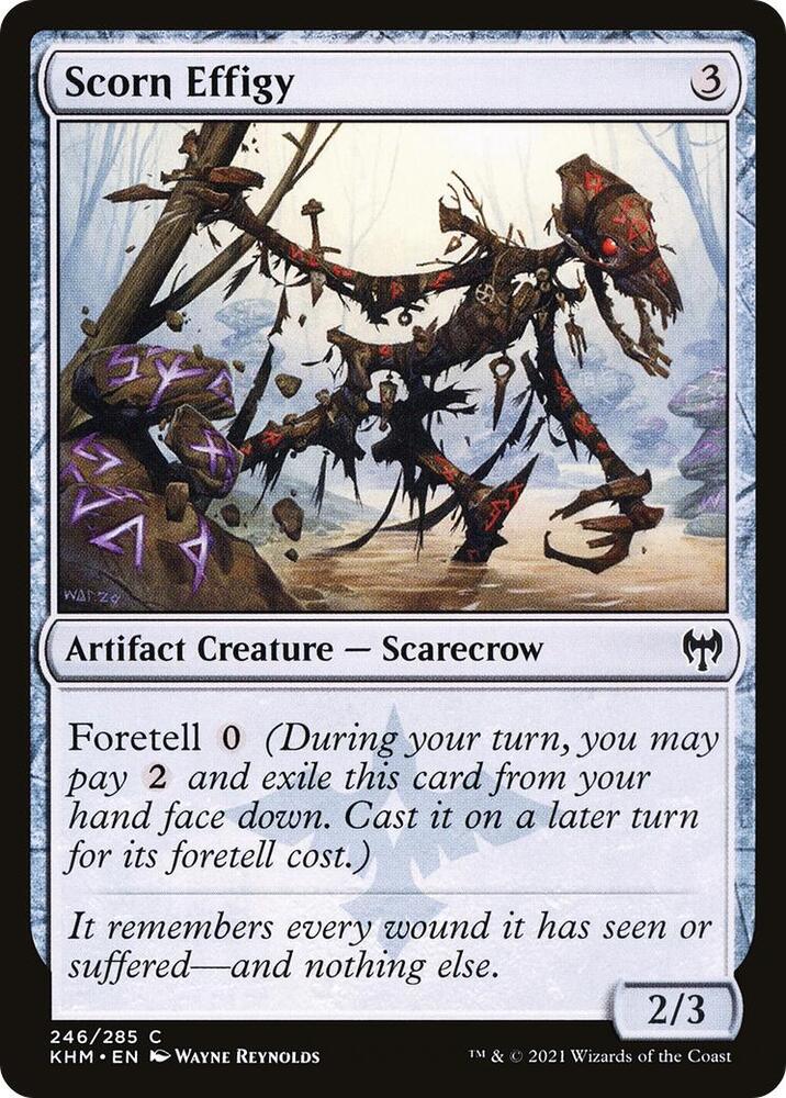KHM - Kaldheim - Scorn Effigy Magic The Gathering