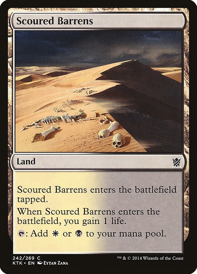 Scoured Barrens Magic The Gathering