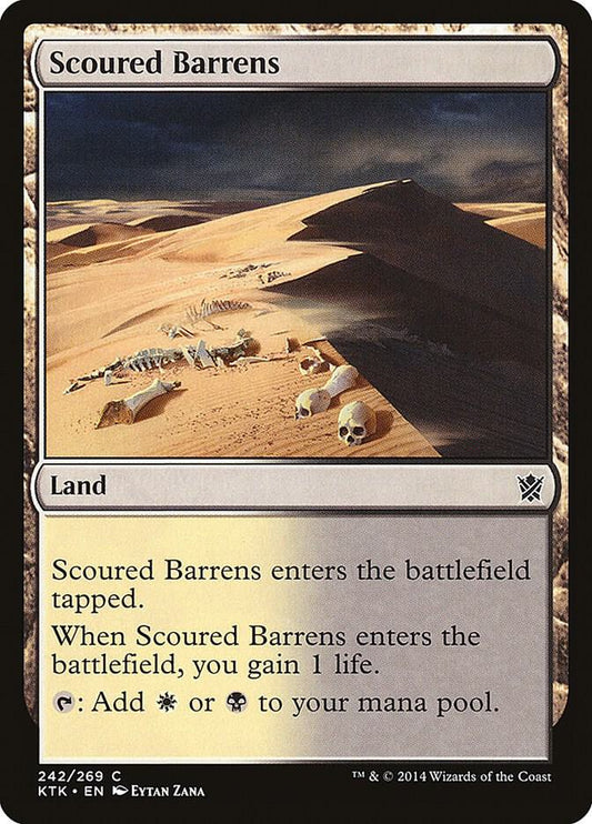 Scoured Barrens Magic The Gathering