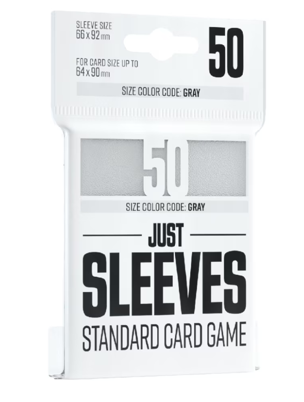 Just Sleeves - Standard Sleeves: White (50) Just Sleeves