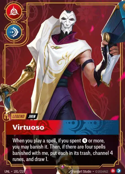 Jhin - Virtuoso UNL - 181/219 Armchair Generals