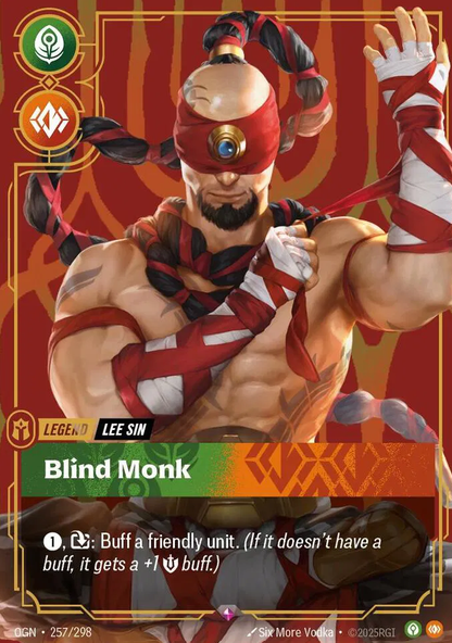 Lee Sin - Blind Monk OGN - 257/298 Armchair Generals