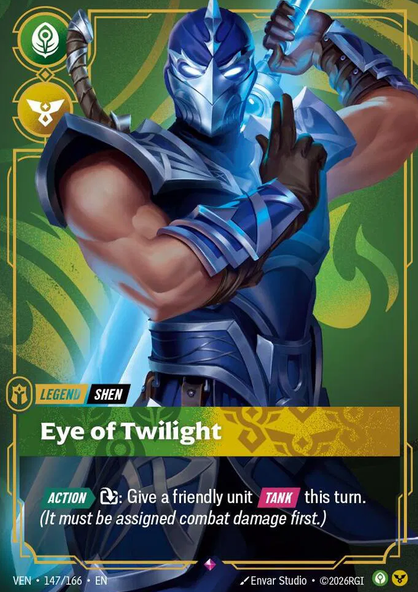 Shen - Eye of Twilight VEN - 147/166 Armchair Generals